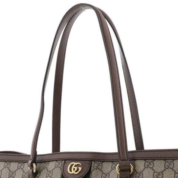 Gucci GG Supreme Tote Bag Handbag Ophidia Sherry B - Picture 3 of 6